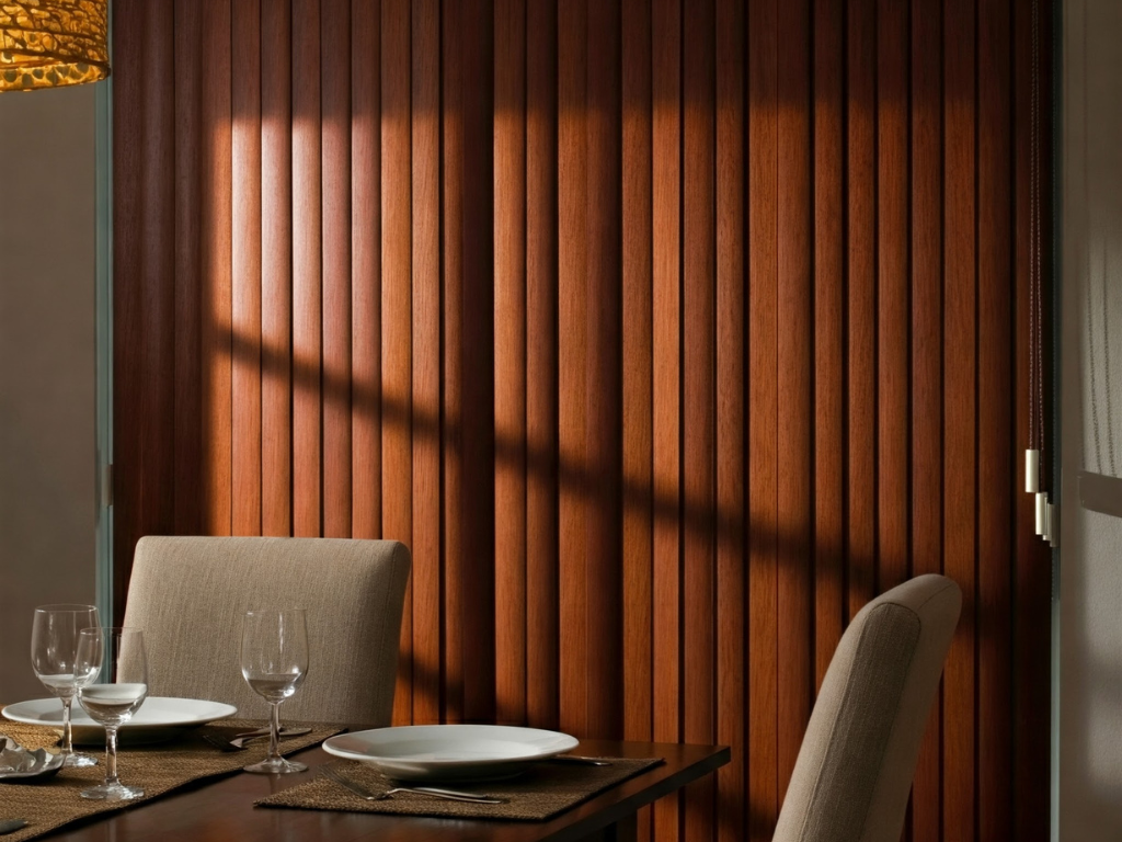 Wooden Vertical Blinds