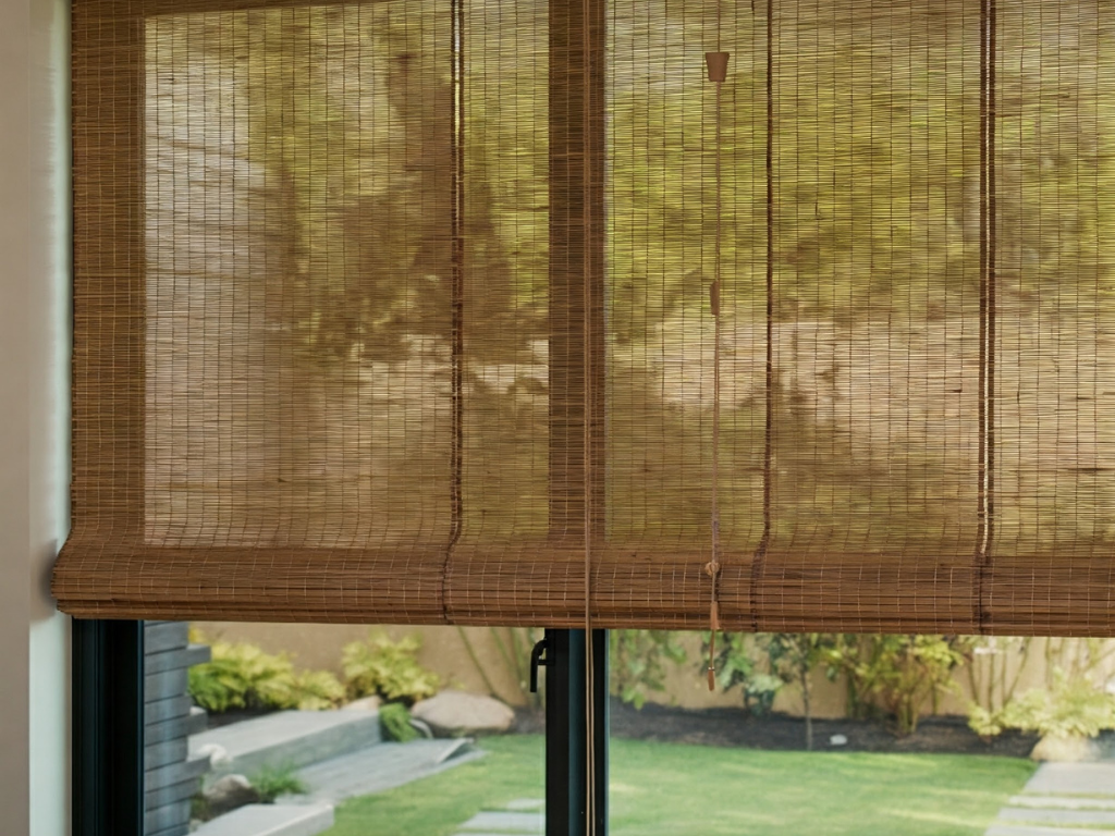 Indoor Bamboo Window Shades